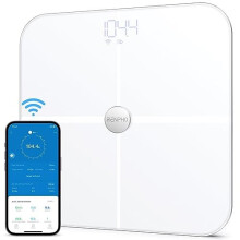 Wi-Fi Body Fat Scales Bluetooth Body Composition Scale Smart Digital Bathroom Scale Weight BMI Scales Fitness Body Composition Monitor with Smartphone