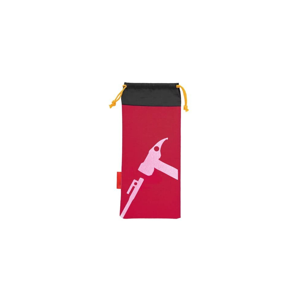 Photos - Climbing Gear Tent Peg Hammer Bag Outdoor Tent Accessories Storage Bag Pack Tent Pegs Nails Hammer Tool Pouch (Red)
