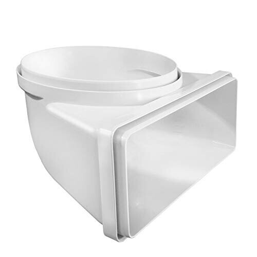 Manrose 45Deg Vertical Bend For 220x90mm Ducting - View #9