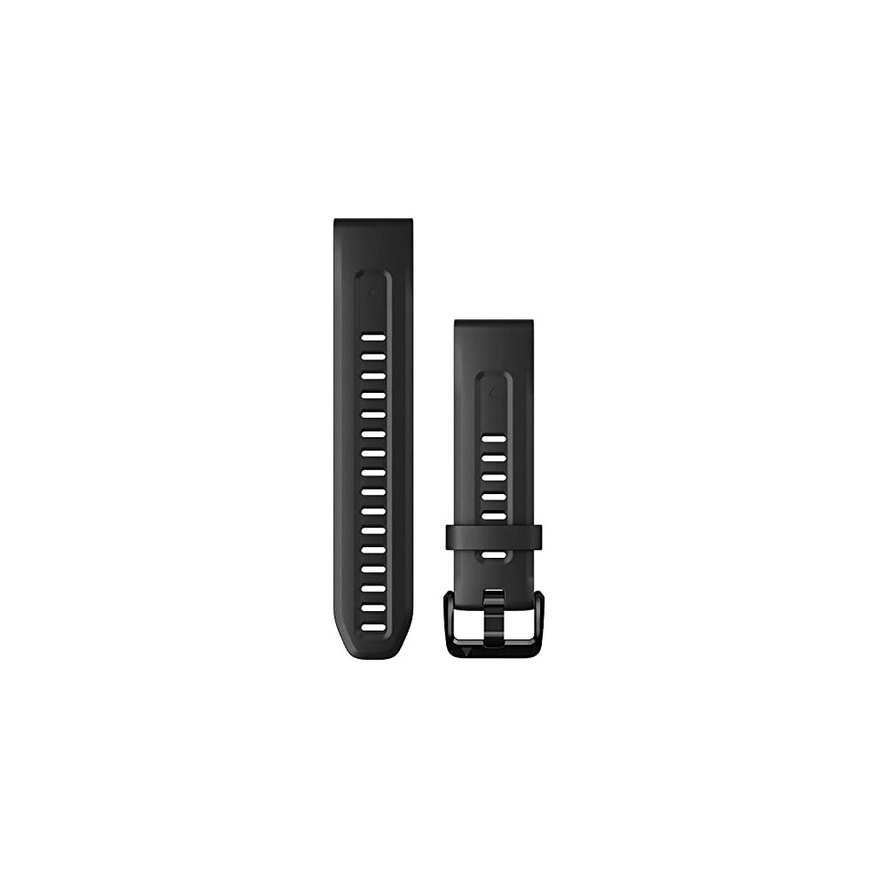 Fenix 7S, 20 mm QuickFit Black Silicone Band