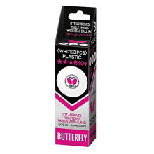 R40+ 3* Table Tennis Ball- box of three