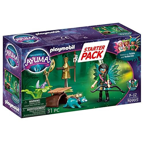 PLAYMOBIL Playmobil Startpaket Riddarälva med Rävleksak