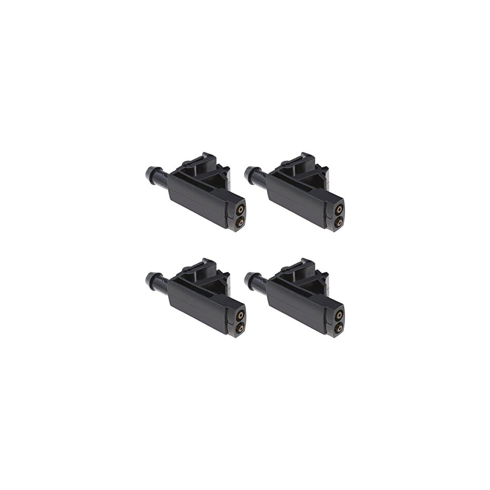 4Pcs Car Front Windshield Windscreen Wiper Washer Jet Nozzles 6438A0 643889 Compatible With 406 605 Berlingo Partner Auto Replacement Parts 4895243218444