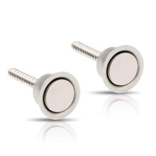 XFORT Heavy Duty Magnetic Catch, Concealed Door Magnets Designed for Full Size Doors, Magnetic Catches Will Keep Cupboard, Wardrobe, Sliding and