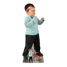 CS1010 Hasbulla Magomedov (Fighting) Lifesize Cutout with 1 x Free Mini Cardboard Cut Out Multicolor Regular