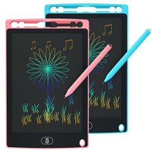 2 Pack LCD Writing Tablet for Kids, 10 Inch Drawing Doodle Board Pad Tablet Scribbler Pad, Portable Learning Educational Toys with Lock, Colourful