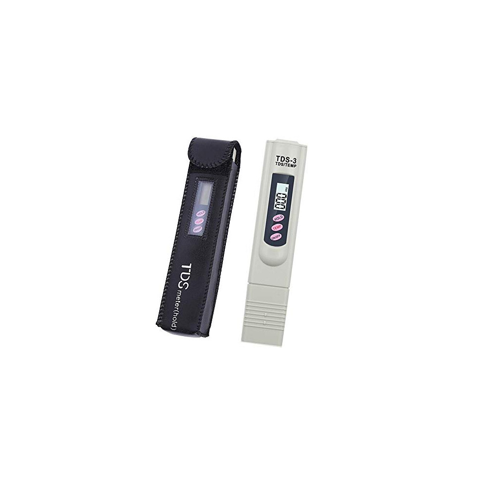 Digital TDS-3 Meter Temp PPM Tester Water Quality Testing Tool for Drinking Water Aquariums Pool