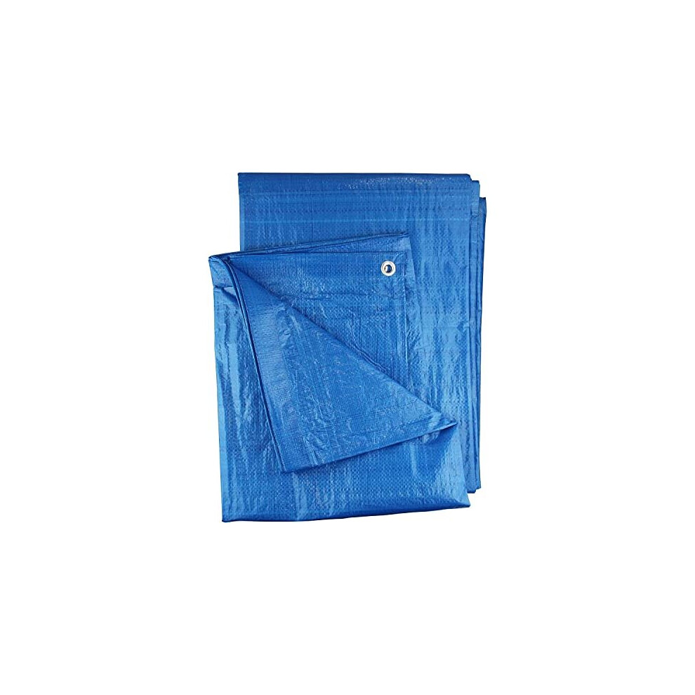 1.65m x 1.1m Tarpaulin Waterproof Heavy Duty - Universal Blue tarp Sheet - Premium Quality Cover Made of 70GSM Square metre Tarpaulin-image-OPC-PC9B9PD-NEW