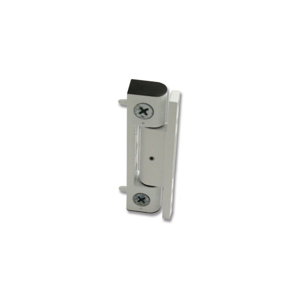 White uPVC Door Butt Hinge - 100mm Hinge - Double Glazed Door Hinge