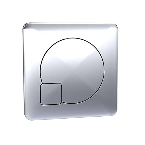 Nuie Chrome Dual Flush Button Concealed Cistern Side Inlet XTY8M01