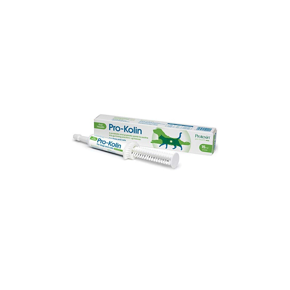 - Pro-Kolin for dogs and cats - Probiotic paste to support the gut 15ml + Syringe