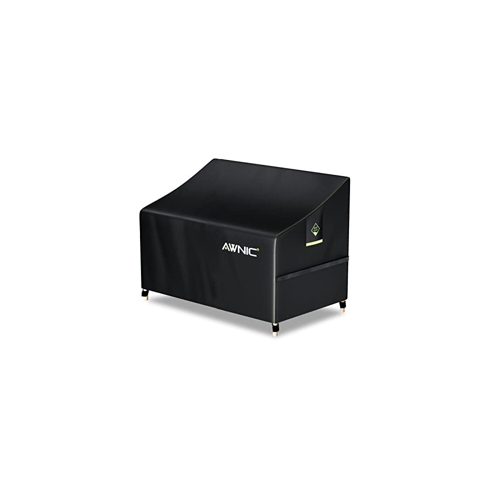 Garden Bench Cover 2 Seater Waterproof Heavy Duty Tear Resistant 420D Polyester 2 Seater Bench 134 X 70 X 60/88cm-image-OPC-PC9BDJK-NEW