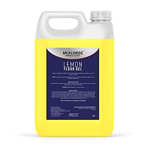 Lemon Floor Gel, Yellow, 5 Litre 1