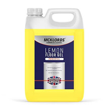 Lemon Floor Gel, Yellow, 5 Litre