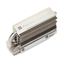 HR-09 2280 SSD heatsink, Double-Sided Heat Sink, with Thermal Silicone Pad for M.2 SSD PC and Computer