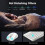 Wireless Keyboard and Mouse Combos, 12 Multimedia and Shortcut Keys UK Layout Full Size Keyboard and Mouse Set for Windows,MacOS,Linux-White (Battery 6
