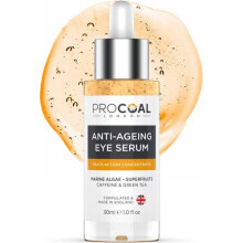 NEW Anti-ageing Eye Serum 30ml by Procoal - Eye Cream Anti Aging, Puffiness, Under Eye Circles & Wrinkles with Marine Algae, Caffeine & Green Tea,