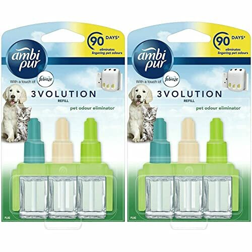Febreze 3 Volution Refills Pet, 2 x 20ml