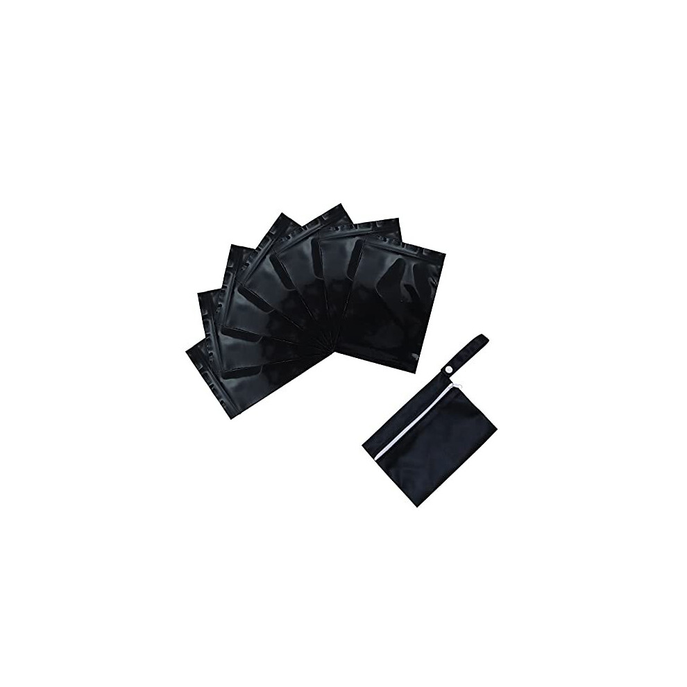 Sadocom 100Pcs Sanitary Napkin Disposal Bags, Sealable Tampon Bag, Feminine Disposal Bags For Tampons, Pads, And Liners. With Storage Bag