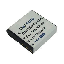 NP-40, NP-40DBA, NP-40DCA Premium 3.7v / 1250mAh Rechargeable Battery for Casio