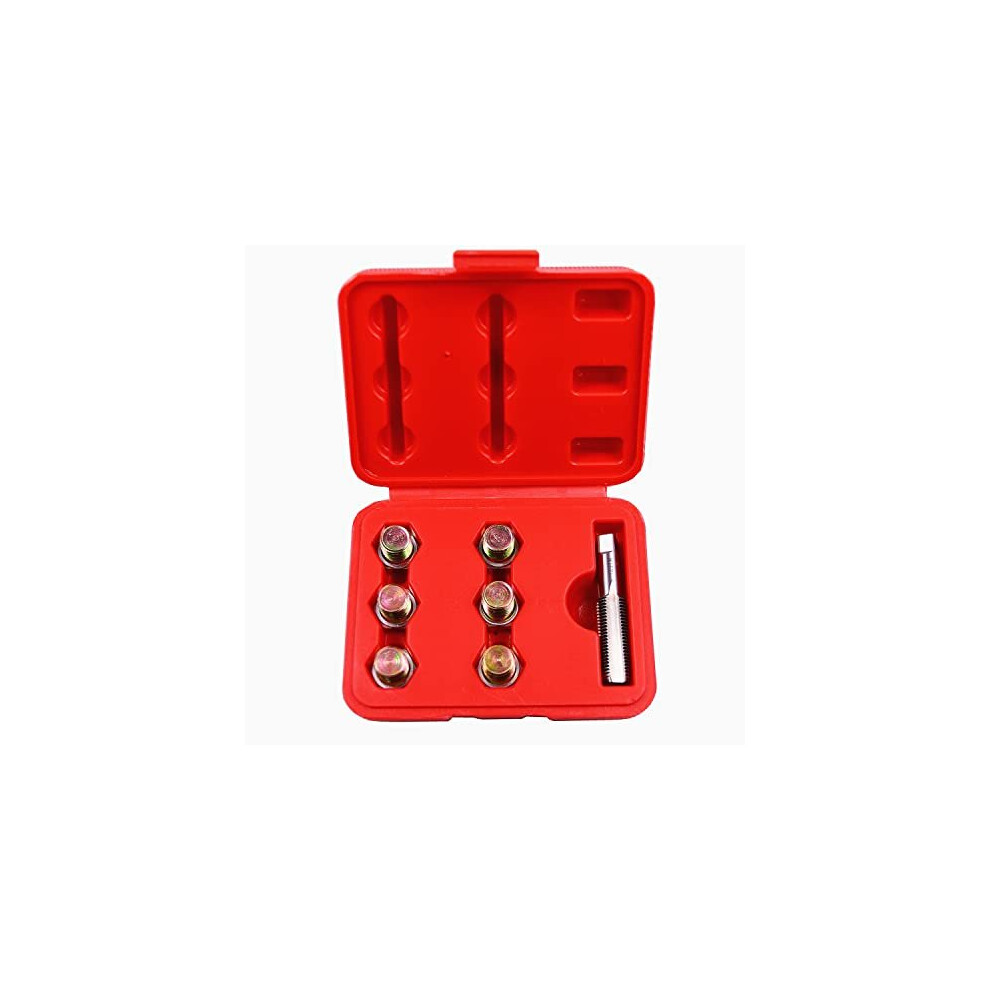 Oil Drain Plug Tap Thread Repair Kit Oil Pan Screws Rethread Tool M15 X 1.5Mm 6974371567476