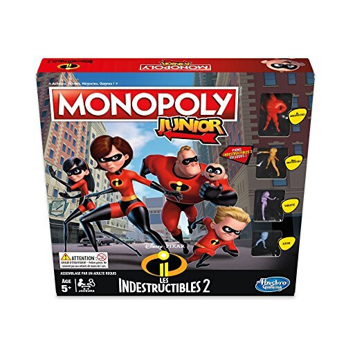 Monopoly – Indestructible Junior Game – Board Game – E1781