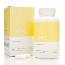 TMG 500mg x 120 Capsules - Third Party Tested Over 99% Purity - Vitality Pro Trimethylglycine Supplement - High Strength TMG Supplement