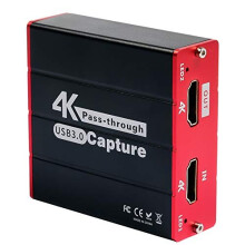 USB Capture Card,1080P@60fps Video Game Capture Card Live Streaming for PS4 Switch Wii U DSLR Xbox on OBS,XSplit,Twitch,YouTube Support