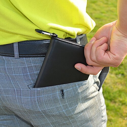 PGA Tour Leather Golf Organiser with Scorecard 1