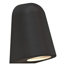 Exterior Wall Light, Aluminium, 6 W, Textured Black