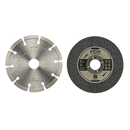 Ryobi RAK6AGD125 Angle Grinder 125mm Cutting Kit (6 Piece), Grey 2