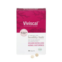 Biotin Hair Supplement For Women, Pack of 30 Biotin & Zinc Tablets, Natural Ingredients with Rich Marine Protein Complex AminoMar C, Contributes to