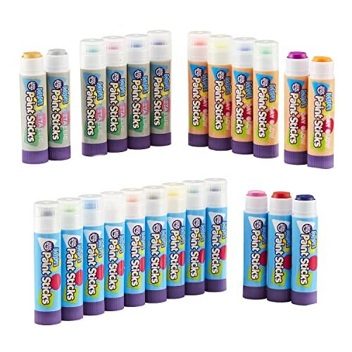 MINI Paint Sticks, Classic Colours, 24 Assorted 1
