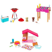 Barbie Mini Playset with Pet