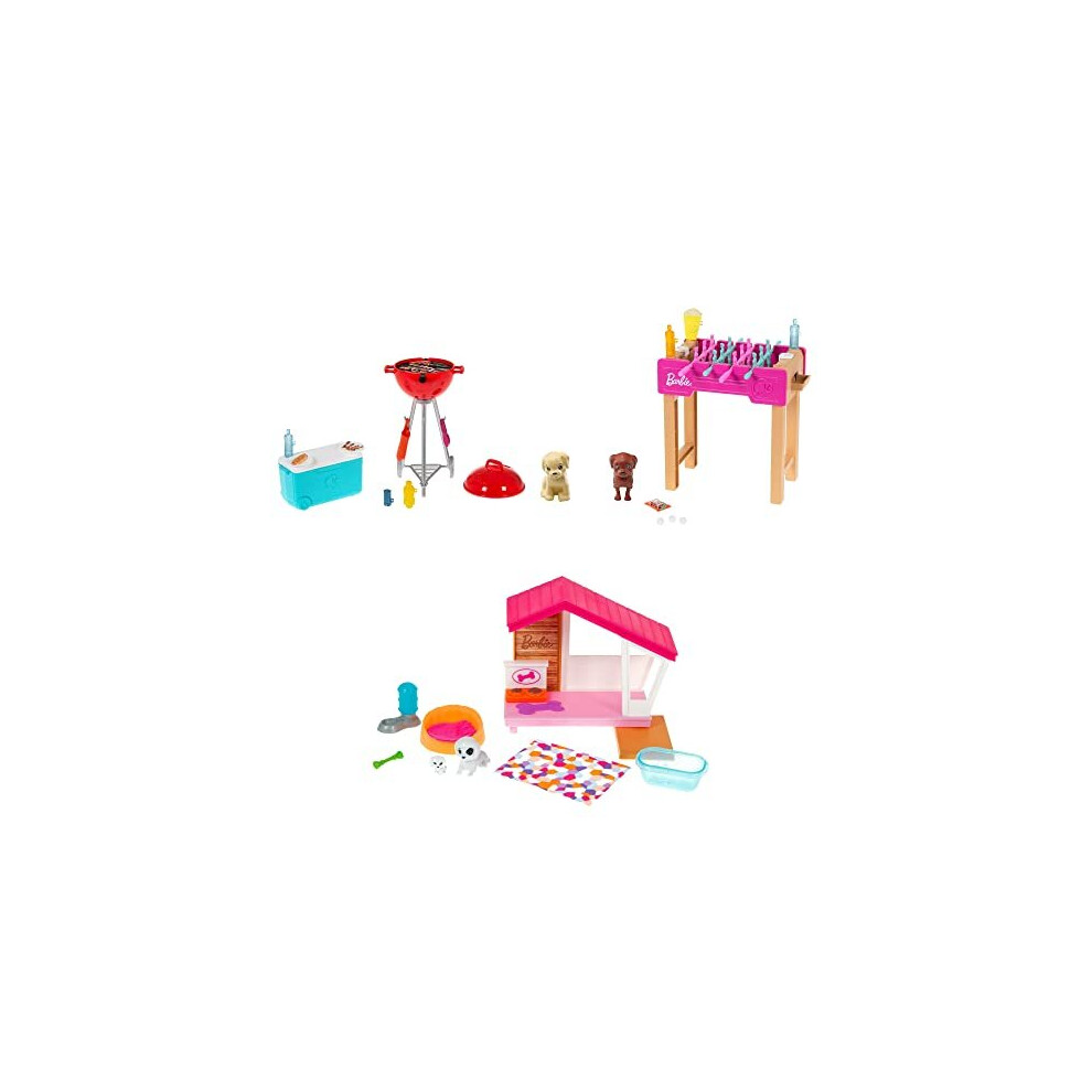 Barbie Mini Playset With Pet