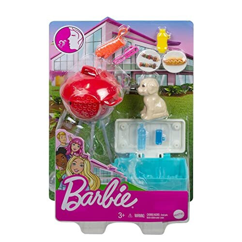 Barbie Barbie Mini Playset with Pet 2