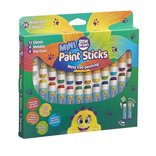 MINI Paint Sticks, Classic Colours, 24 Assorted