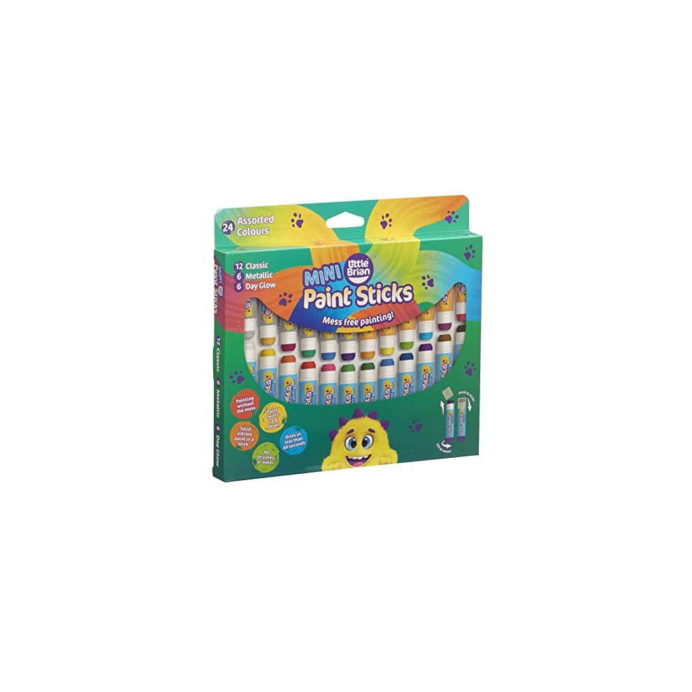 MINI Paint Sticks, Classic Colours, 24 Assorted