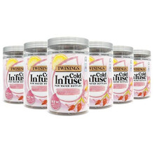 Cold Infuse Rose Lemonade, New Improved Taste, 72 Teabags (Multipack of 6 x 12 Infusers)