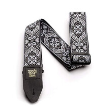 Ernie Ball Jacquard Gitarrengurt Tribal Silber (P04166)