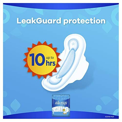 Always Maxi Size 3 Extra Long Super Pads with Wings Unscented, 26 Count 1