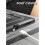 Supcase Apple iPad Pro 12.9 stoßfeste Rundumhülle mit Ständer Schwarz 4