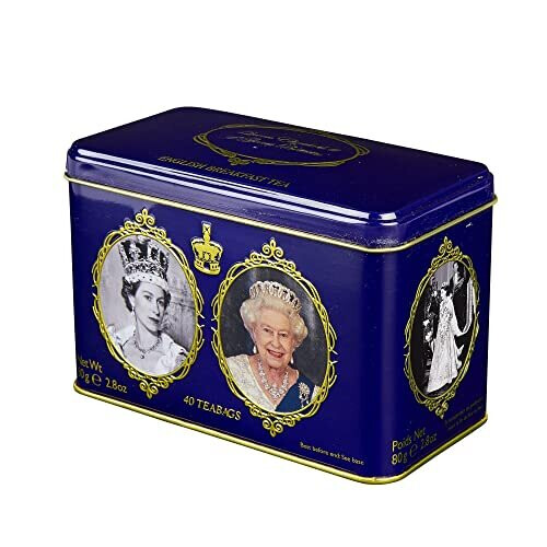 Queen Elizabeth II Tin 80 g (40 Teabags) 1