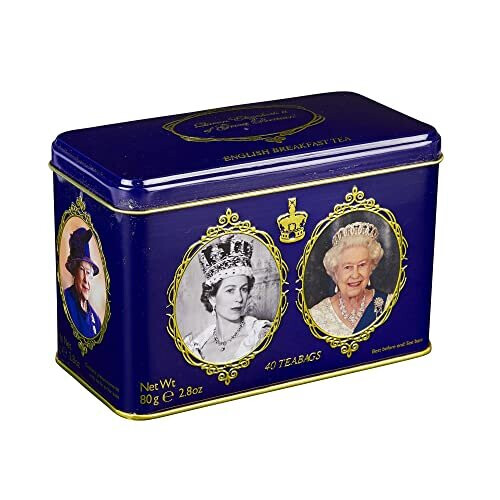 Queen Elizabeth II Tin 80 g (40 Teabags) 2