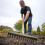 Roughneck Sharp-Edge Soil Rake 350x1500mm/13¾x59", Black- Yellow 6