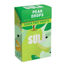 Pear Drops Sugar Free Boiled Sweets with Natural Flavour 42 g (Pack of 14)