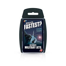 Ultimate Military Jets Top Trumps Card Game