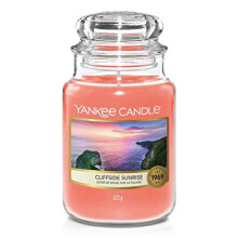 Bougie parfum   e Yankee Candle | Bougie parfum   e | Grand pot       Living in Cliffside       | Dur   e de combustion   : jusqu'    150   heures