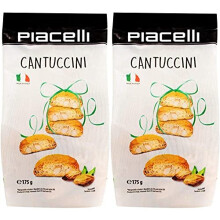 Piacelli Cantuccini Almond Biscotti Pack of 2 (2x175g)