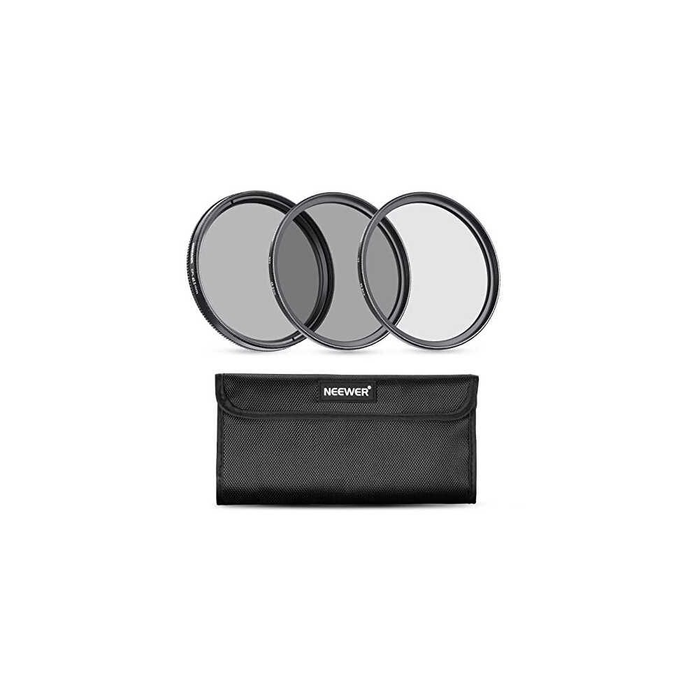 40.5mm ND Lens Filter Kit, UV + Circular Polarizer(CPL) + ND4 Filters Optical Glass Aluminum Alloy Slim Frame UV Filter Polarizing Filter Neutral